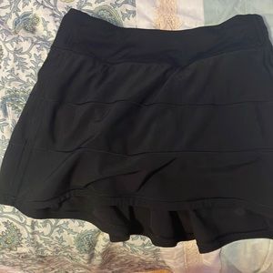 Lululemon Pace Rival Skirt Black Size 4